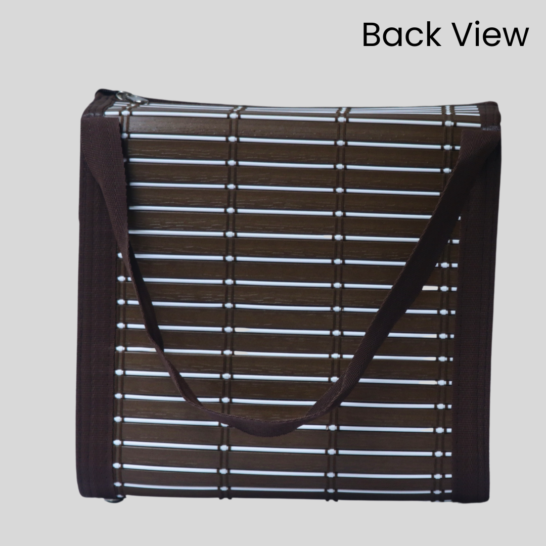 D shape lunch bag