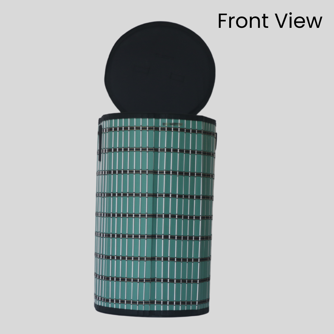 PVC foldable laundry basket - Circular Large