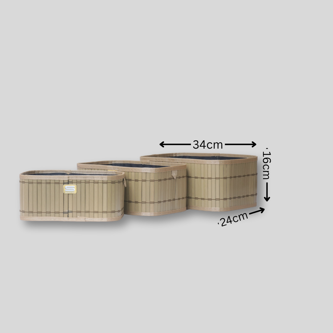 Foldable organizer (Set Of 3)