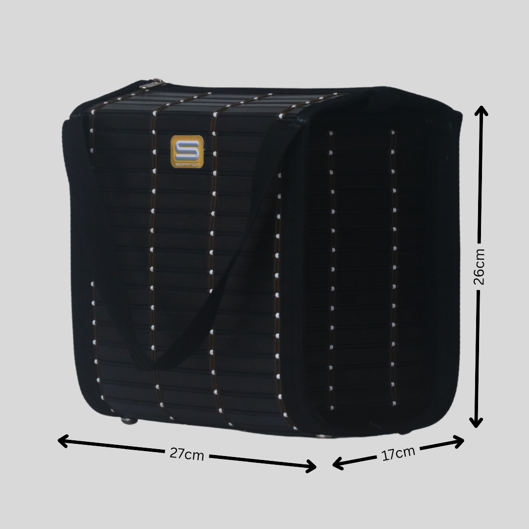 D shape lunch bag