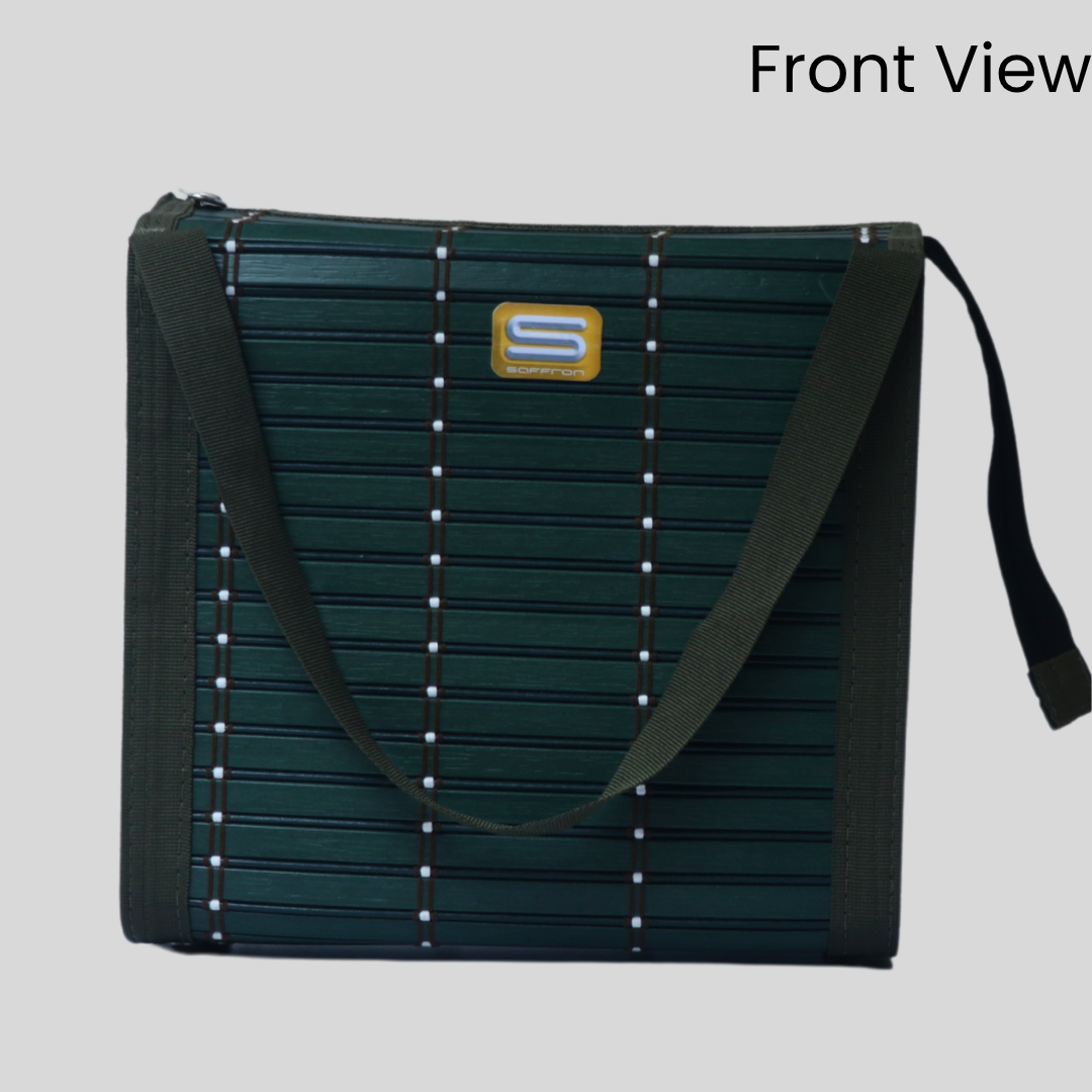 D shape lunch bag