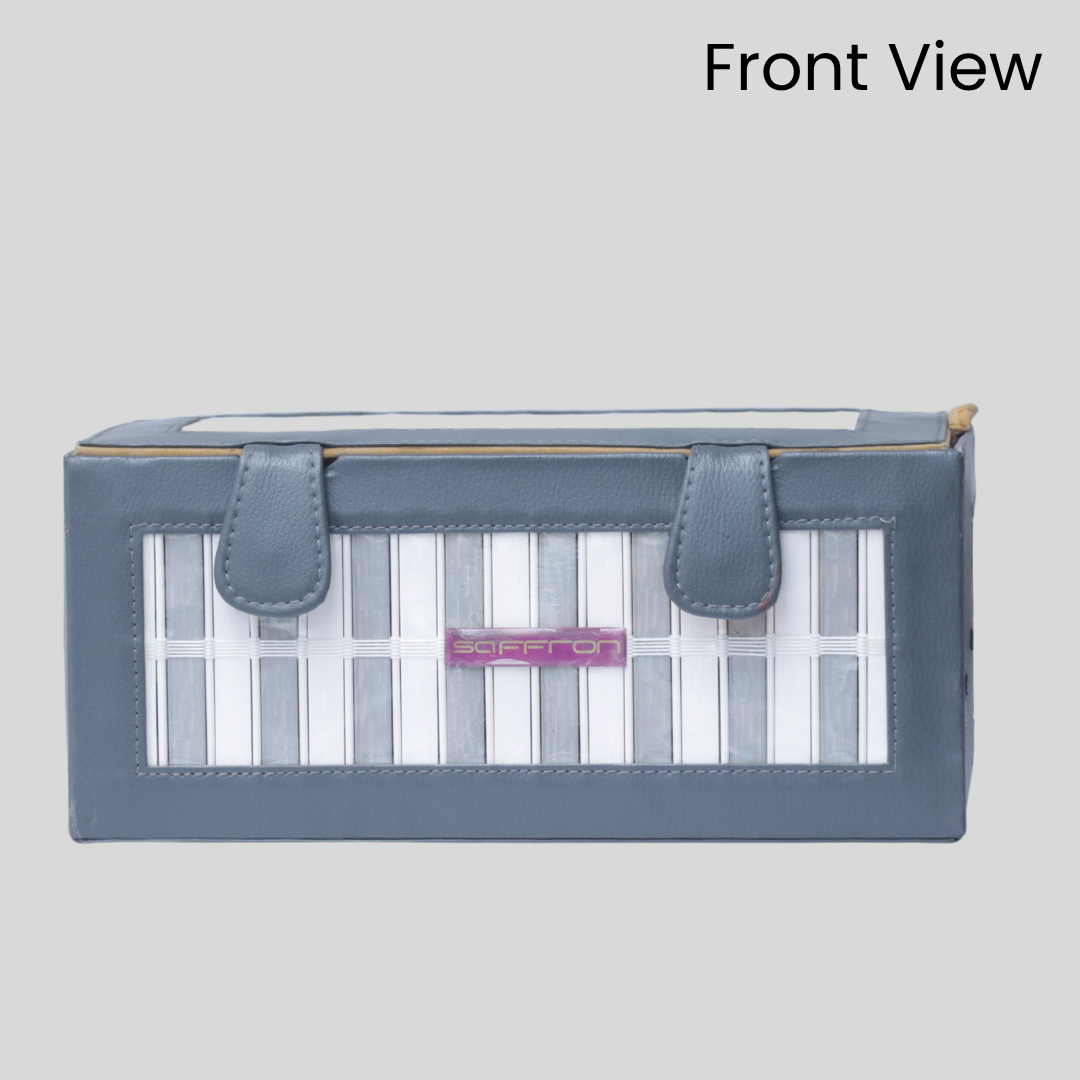 8 slot watch organiser box with pillow