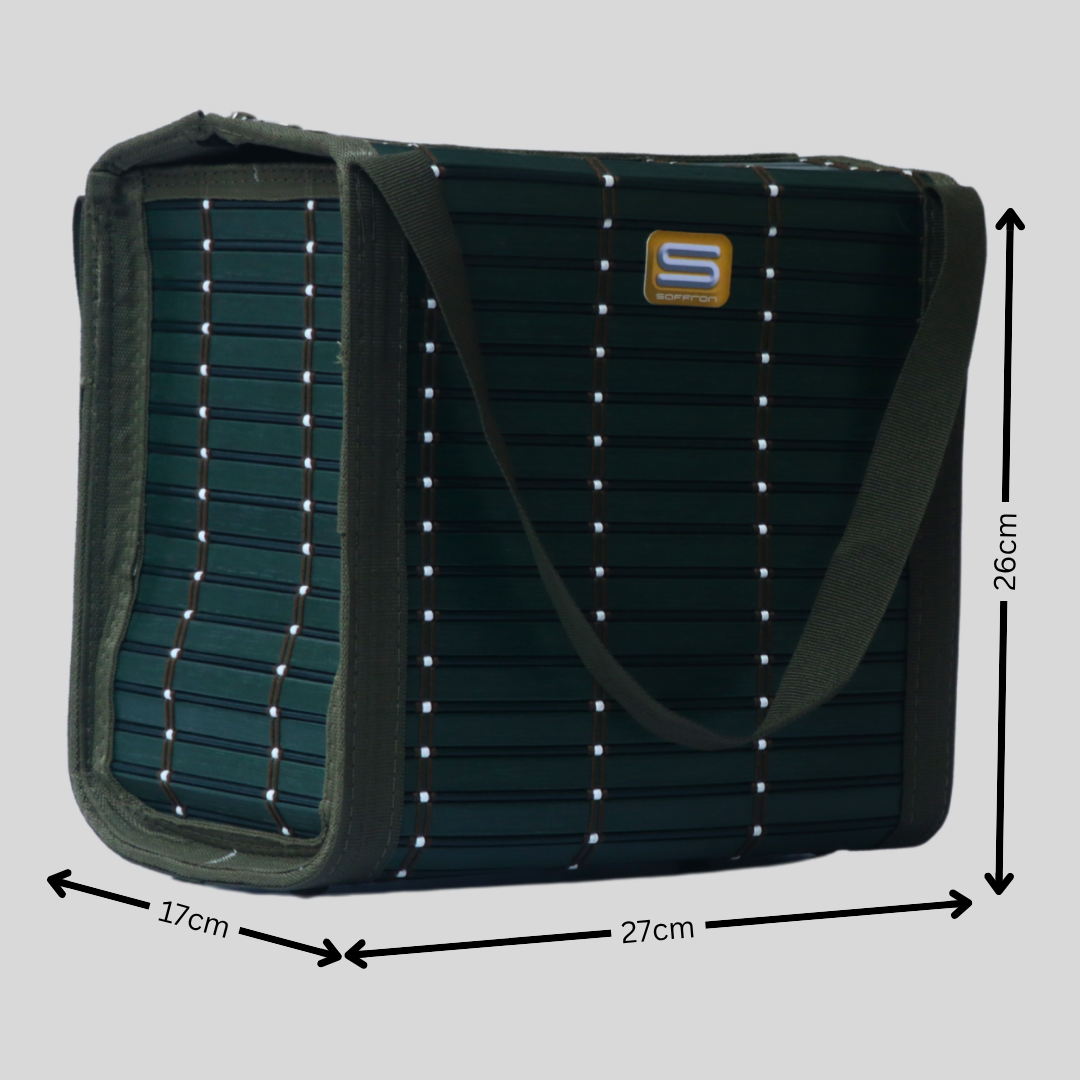 D shape lunch bag