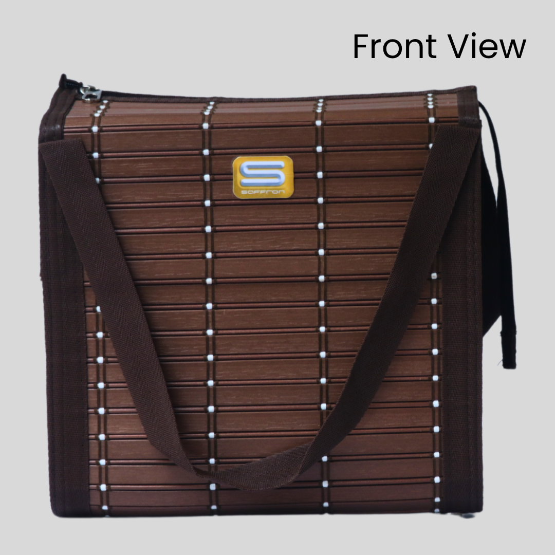 D shape lunch bag