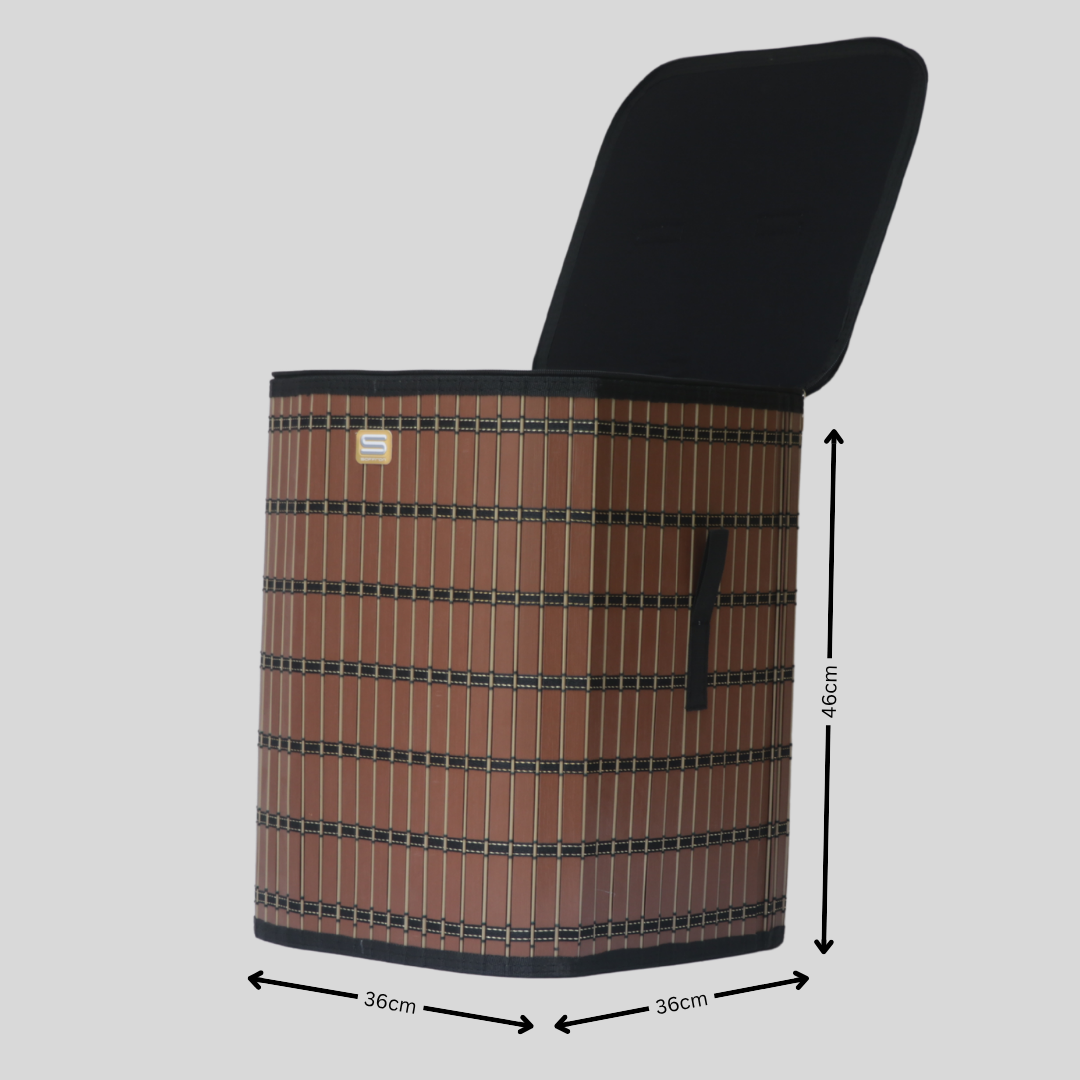 PVC Foldable Laundry Basket Small