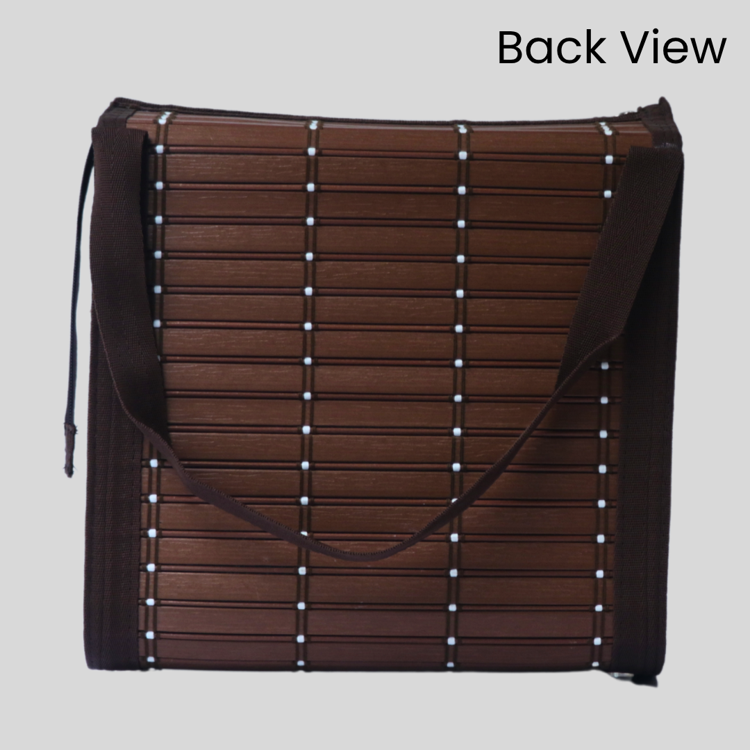 D shape lunch bag