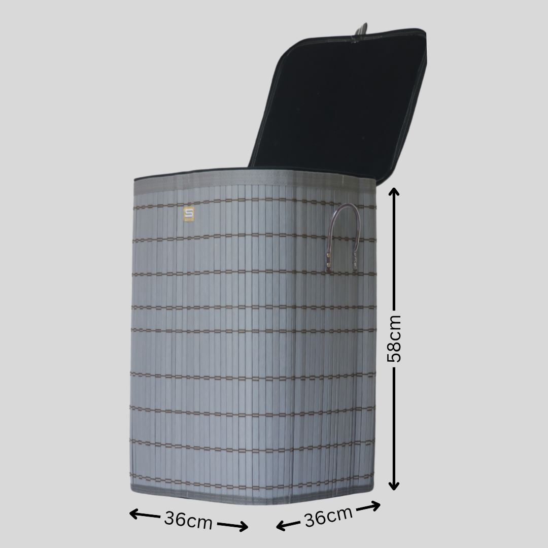 PVC Foldable Laundry Basket Large