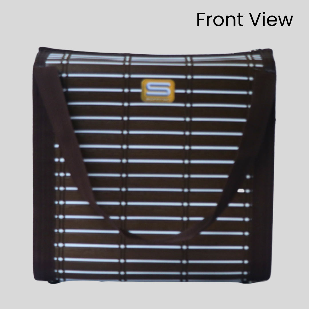 D shape lunch bag