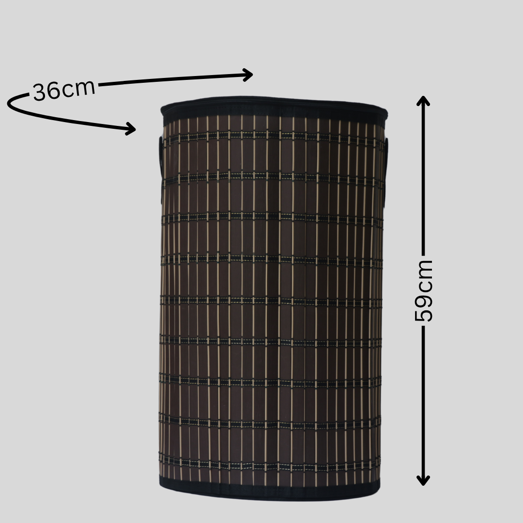 PVC foldable laundry basket - Circular Large