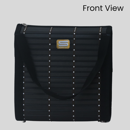 D shape lunch bag