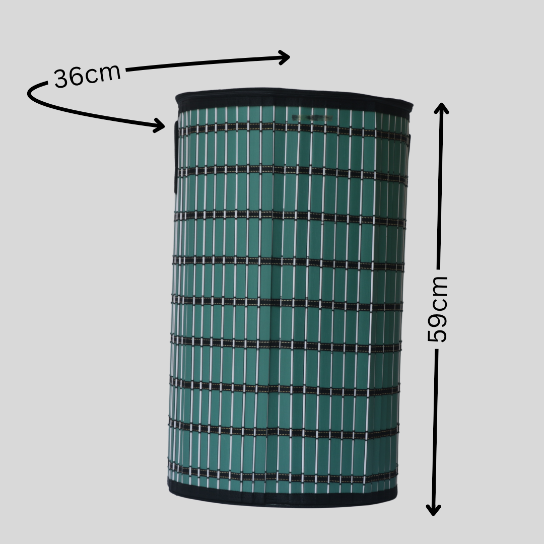 PVC foldable laundry basket - Circular Large