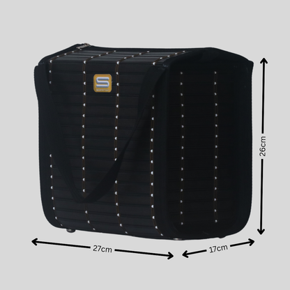D shape lunch bag