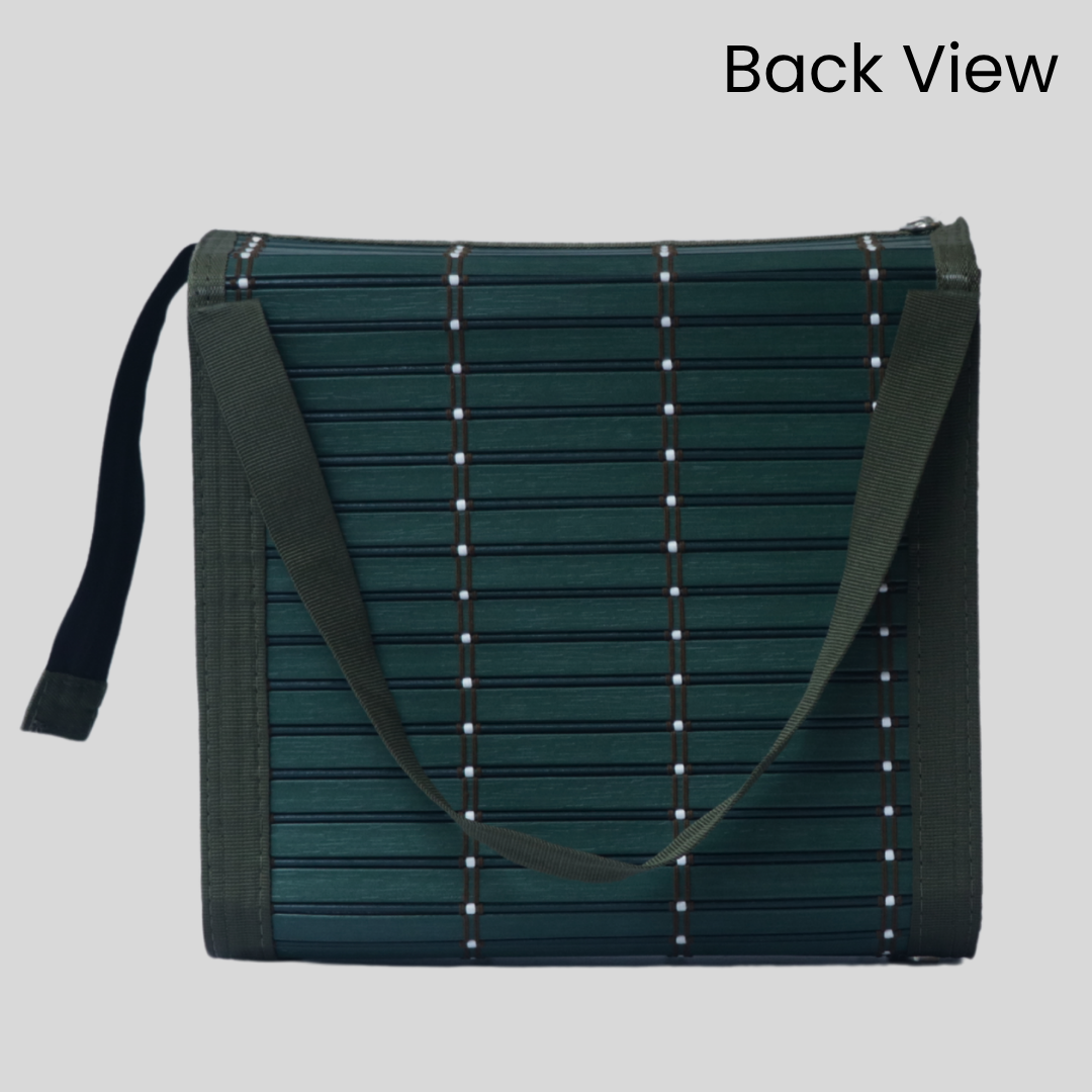 D shape lunch bag