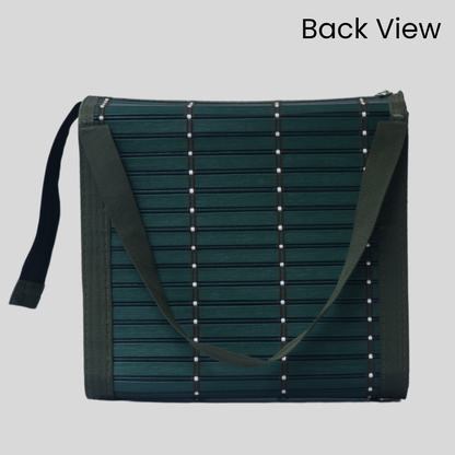 D shape lunch bag