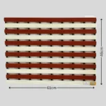 Premium Anti Skid Mat-Dual colour - Image 2