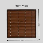 Premium Dining Mat Set (12 x 12) - Set of 4 - Image 2