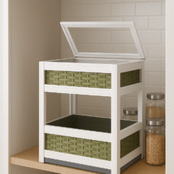 Vegetable Stand with Background