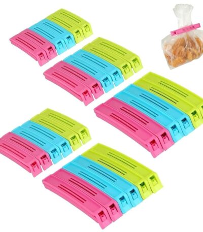 Multipurpose food bag sealer clips