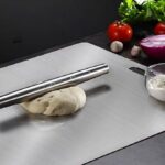 Stainless Steel Metal Chopping Board for Vegetable & Fruits - Image 2