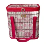 Printed Lunch Bag - Rose Red